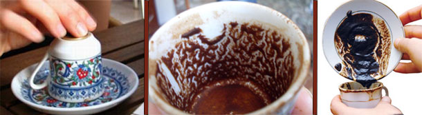 Caffeomanzia: leggere i fondi di caffé